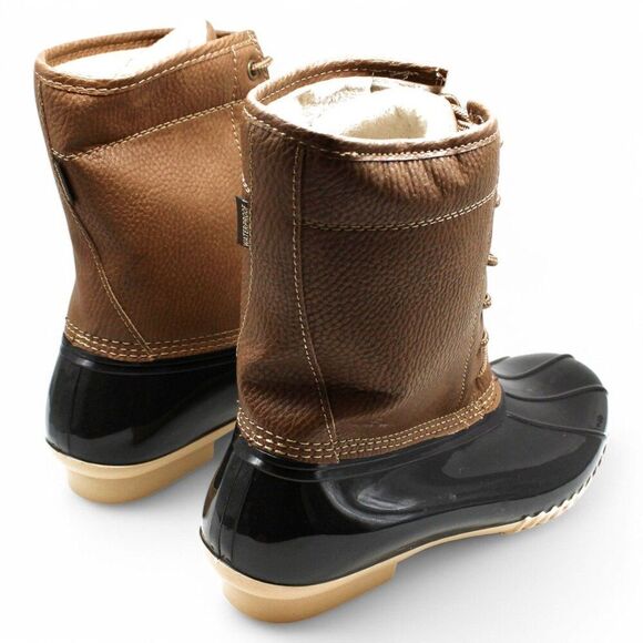 JBU by Jambu Womens Maplewood Waterproof Rain Mid Calf Boot Chocolate Brown - Picture 6 of 9